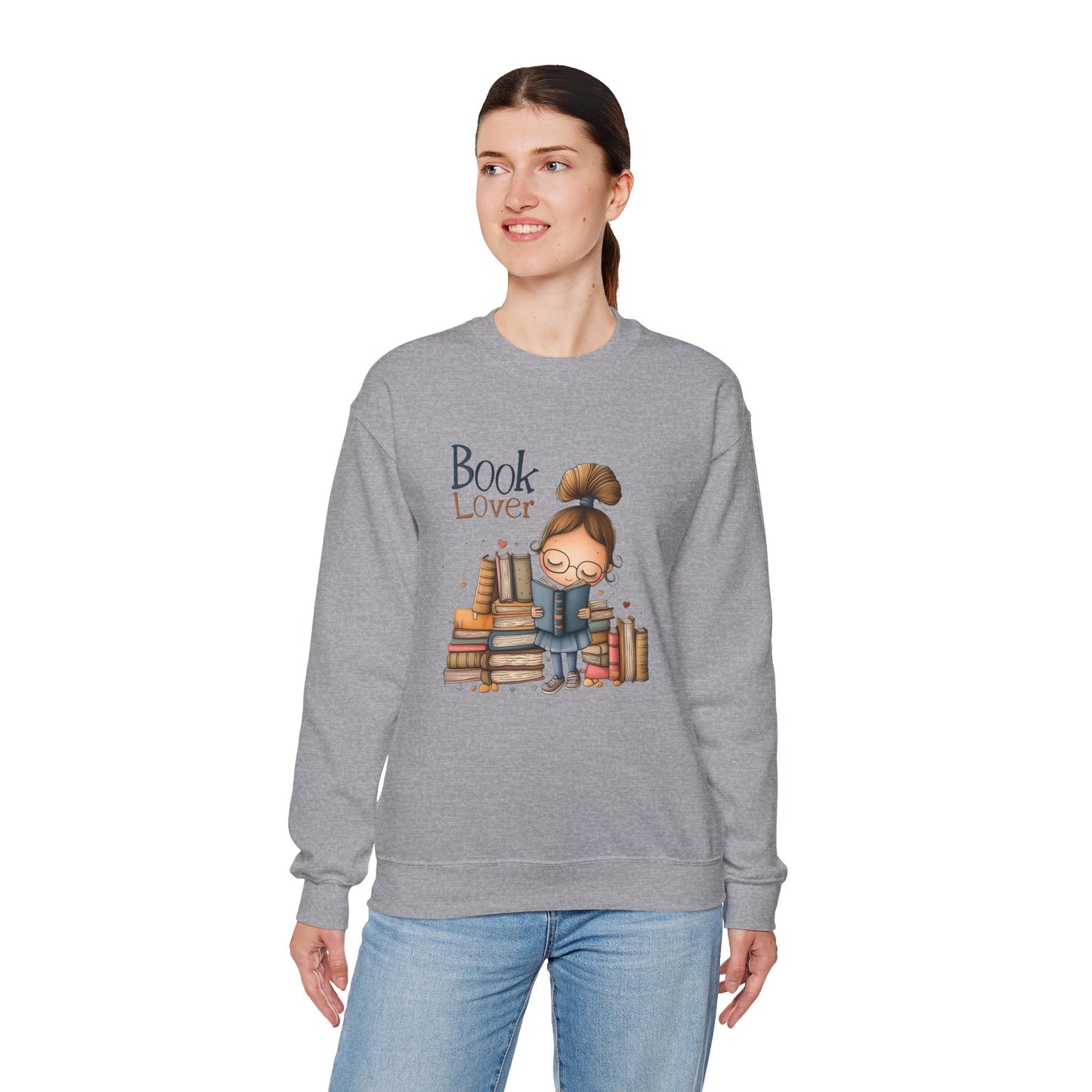Book Lover Crewneck Sweatshirt