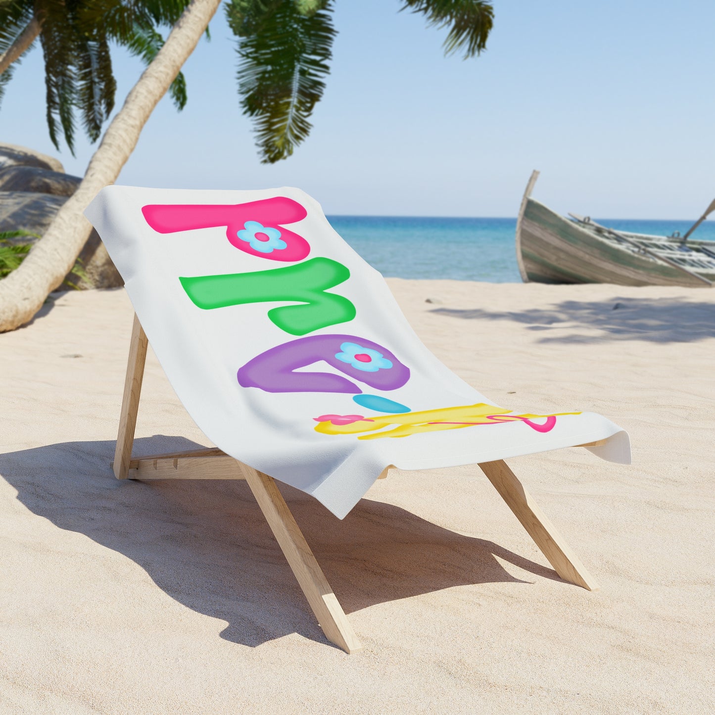 Fun Preschool Moisture-Absorbent Beach Towel