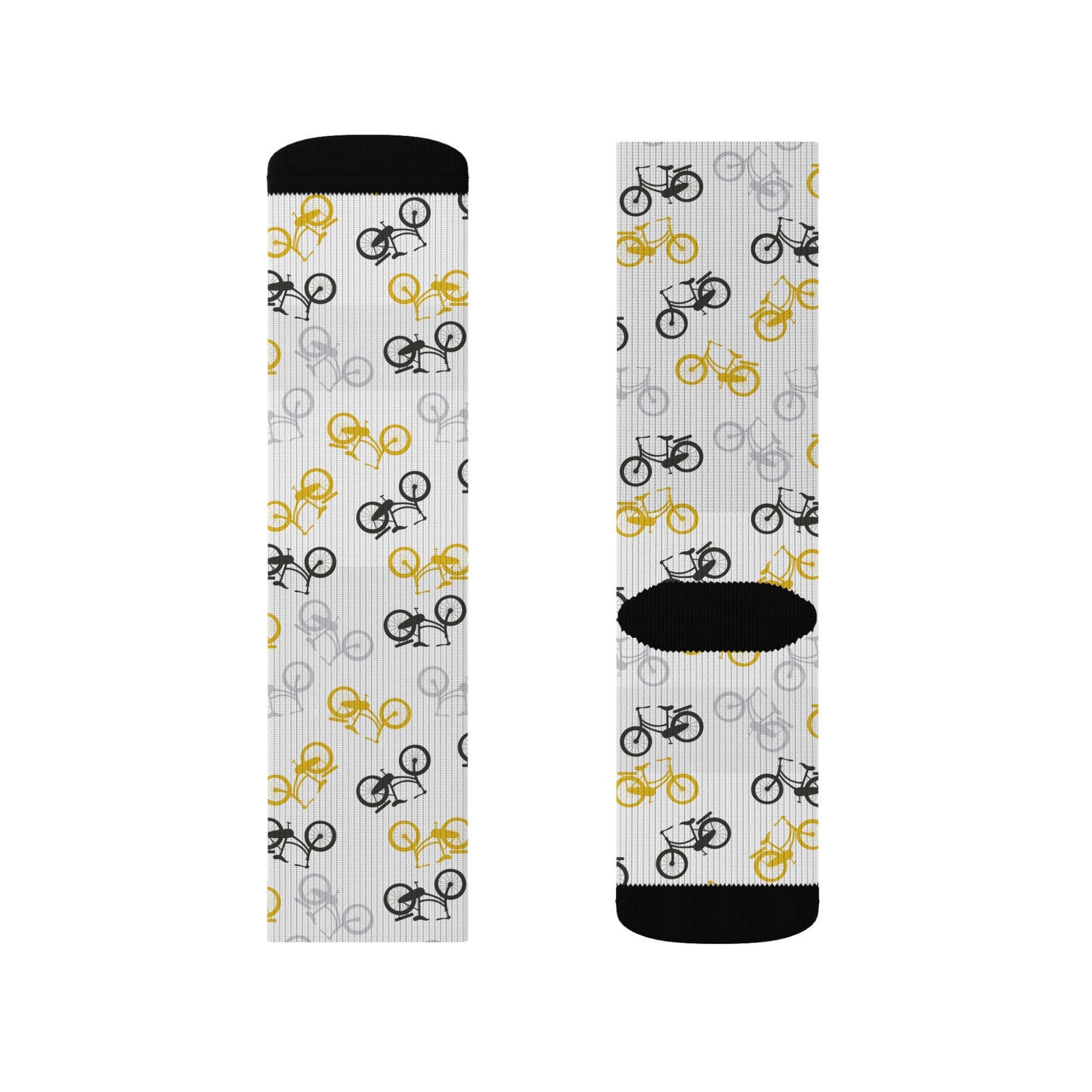 Trendy Bicycle Lover Pattern Socks