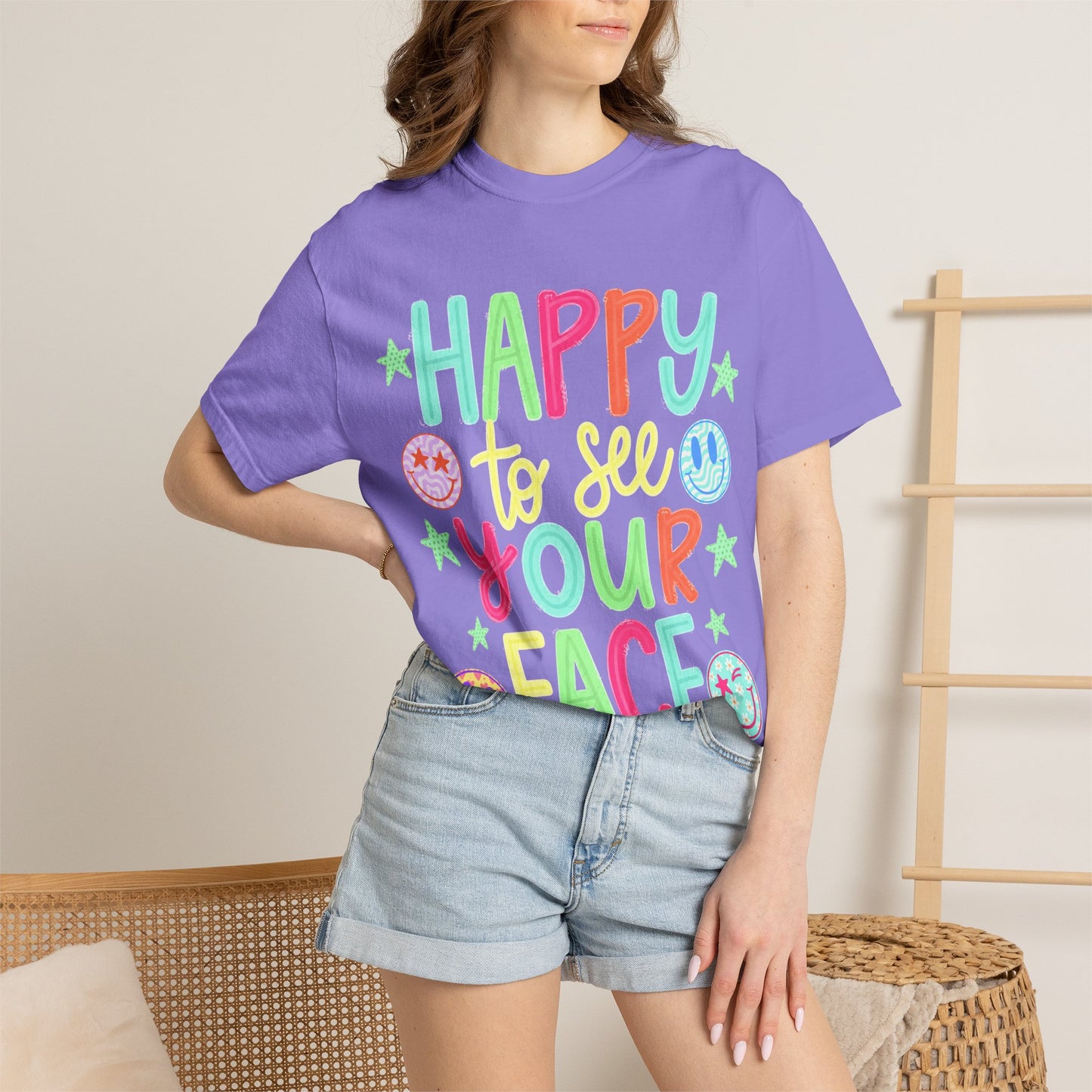Happy to See Your Face T-Shirt