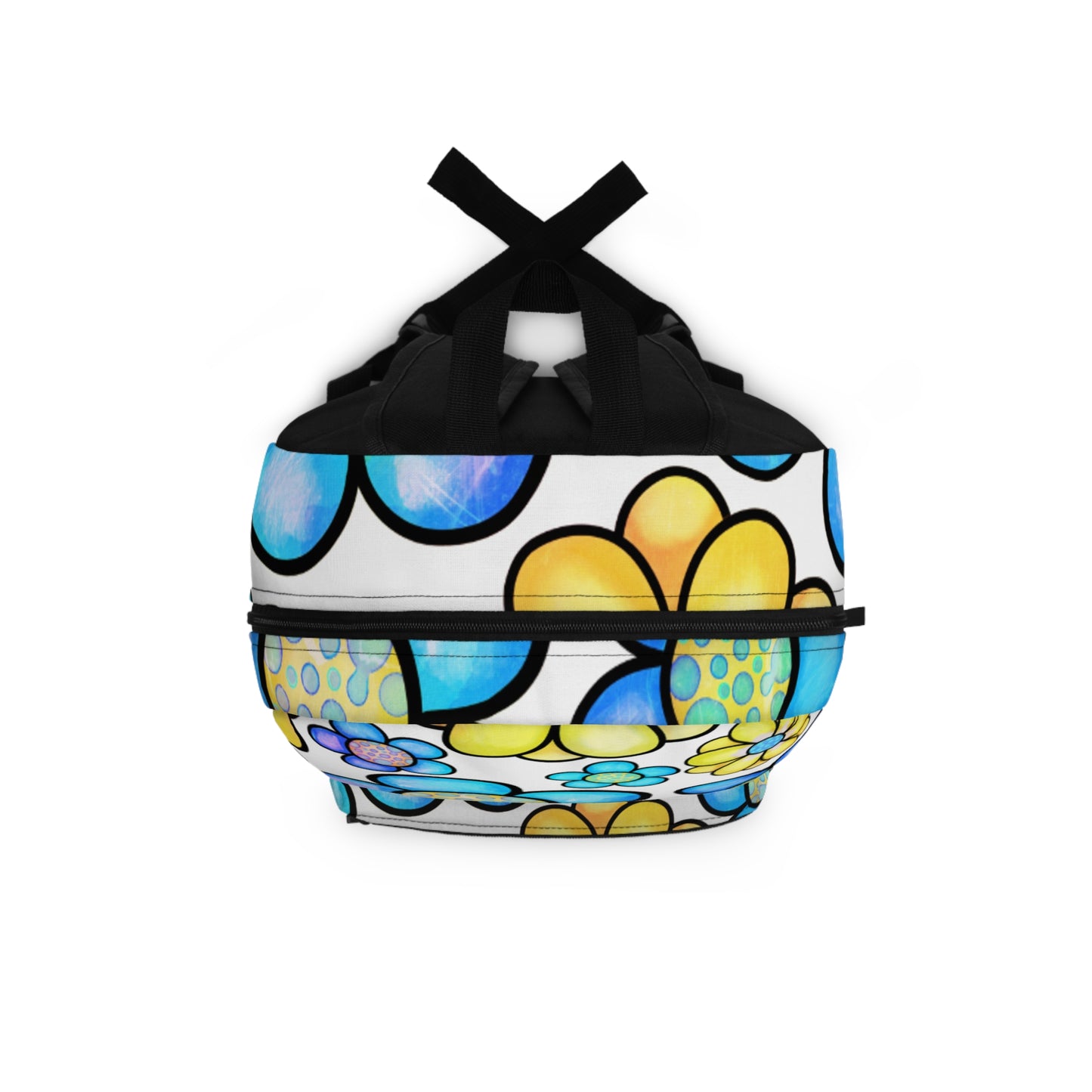 Happy Flower Power Durable Backpack