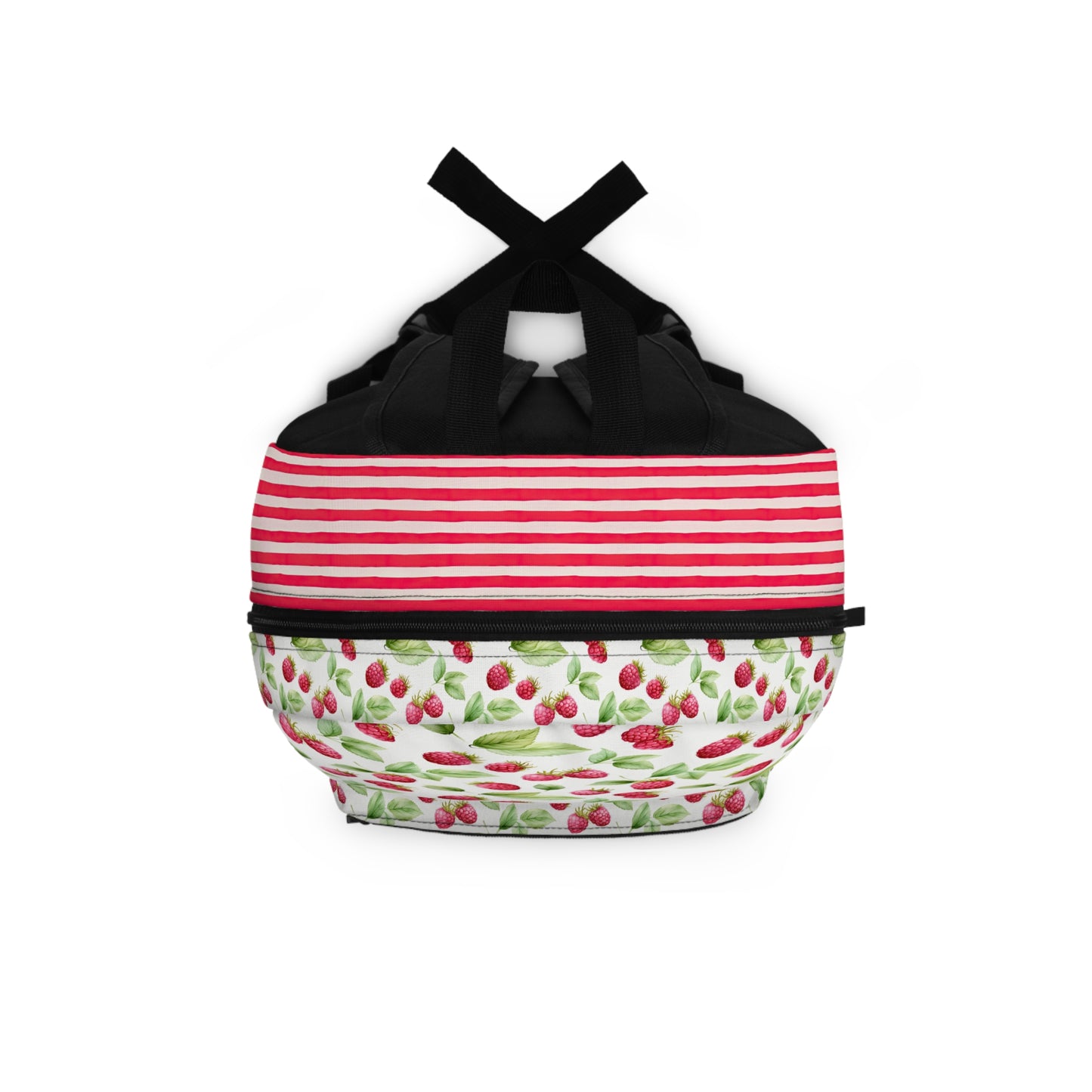 Raspberry and Stripes Back to School Backpack