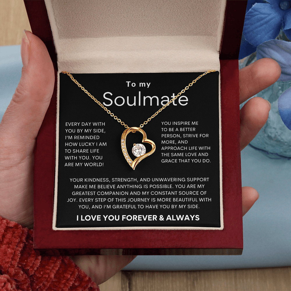 Wife Forever and Always Forever Love Necklace