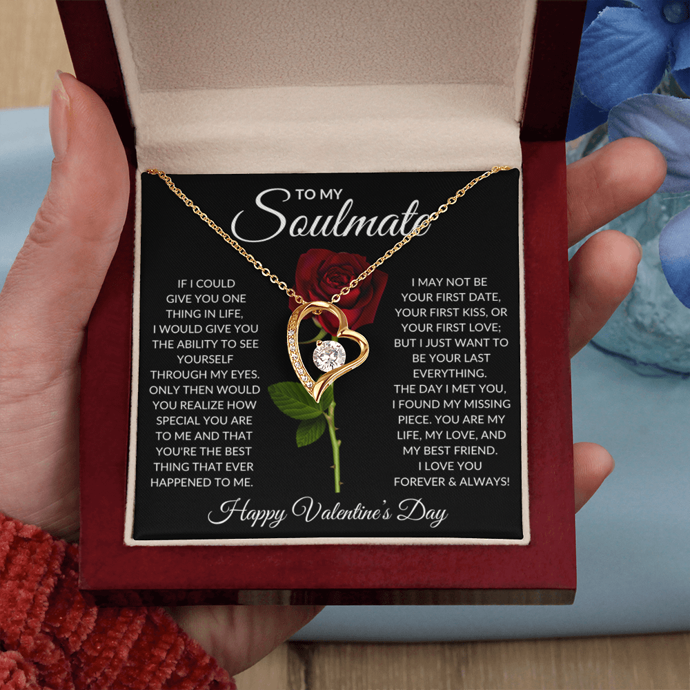My Missing Piece Soulmate Valentine's Forever Love Necklace