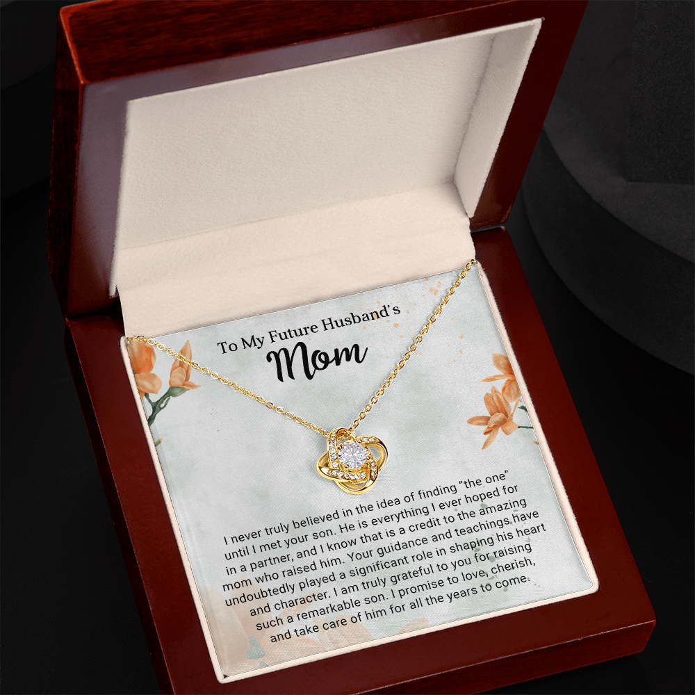 Love Knot Necklace for Future Husband's Mom