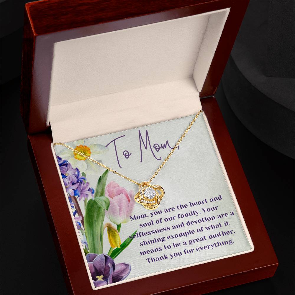 Stunning Love Knot Necklace