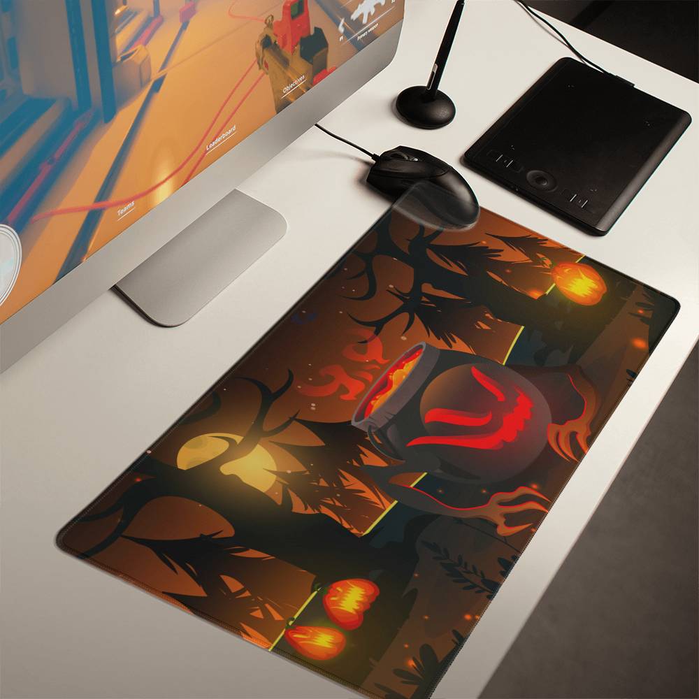 Spooky Season Non-Slip Gamer's Gaming Mat