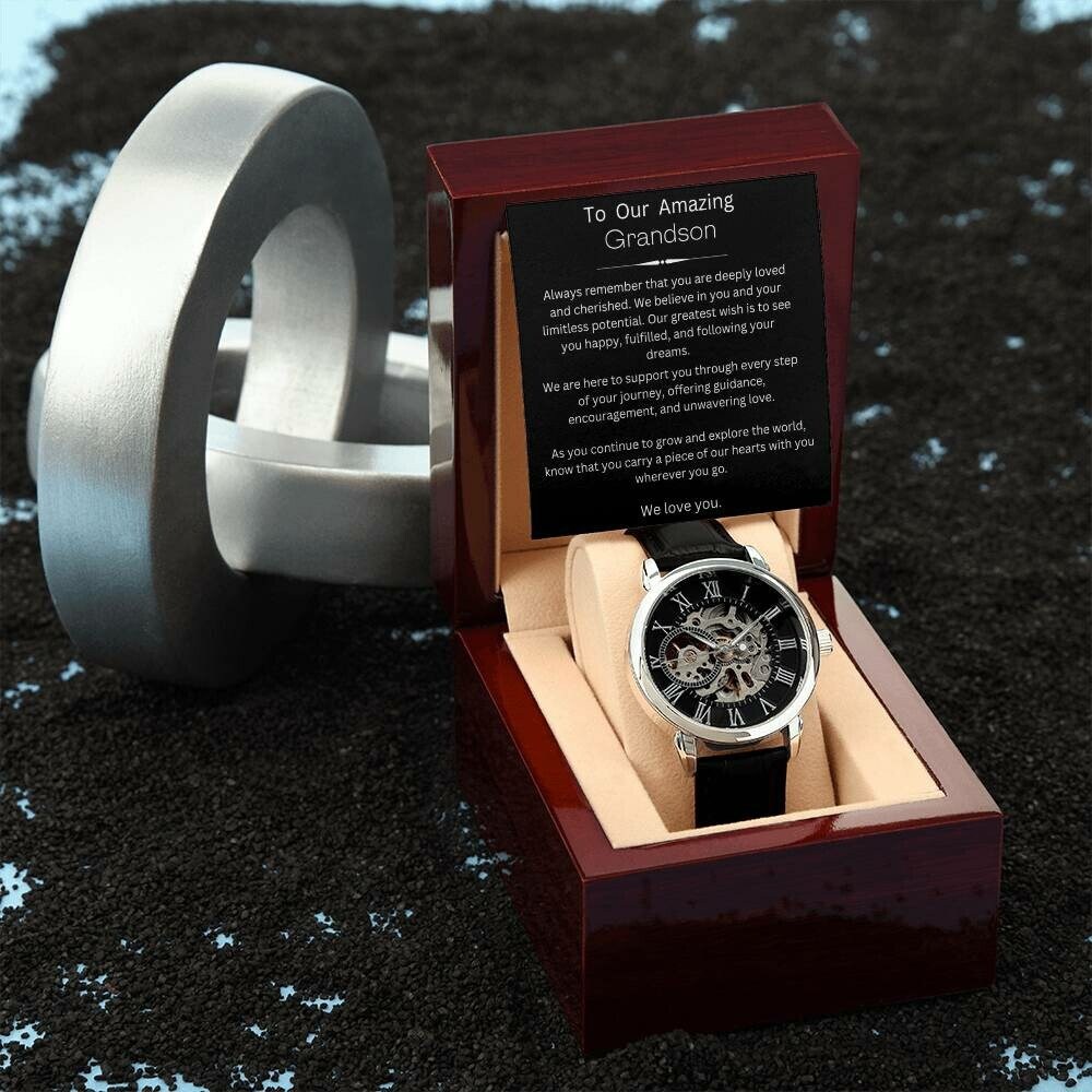Special Grandson Luxury Openwork Watch Timepiece