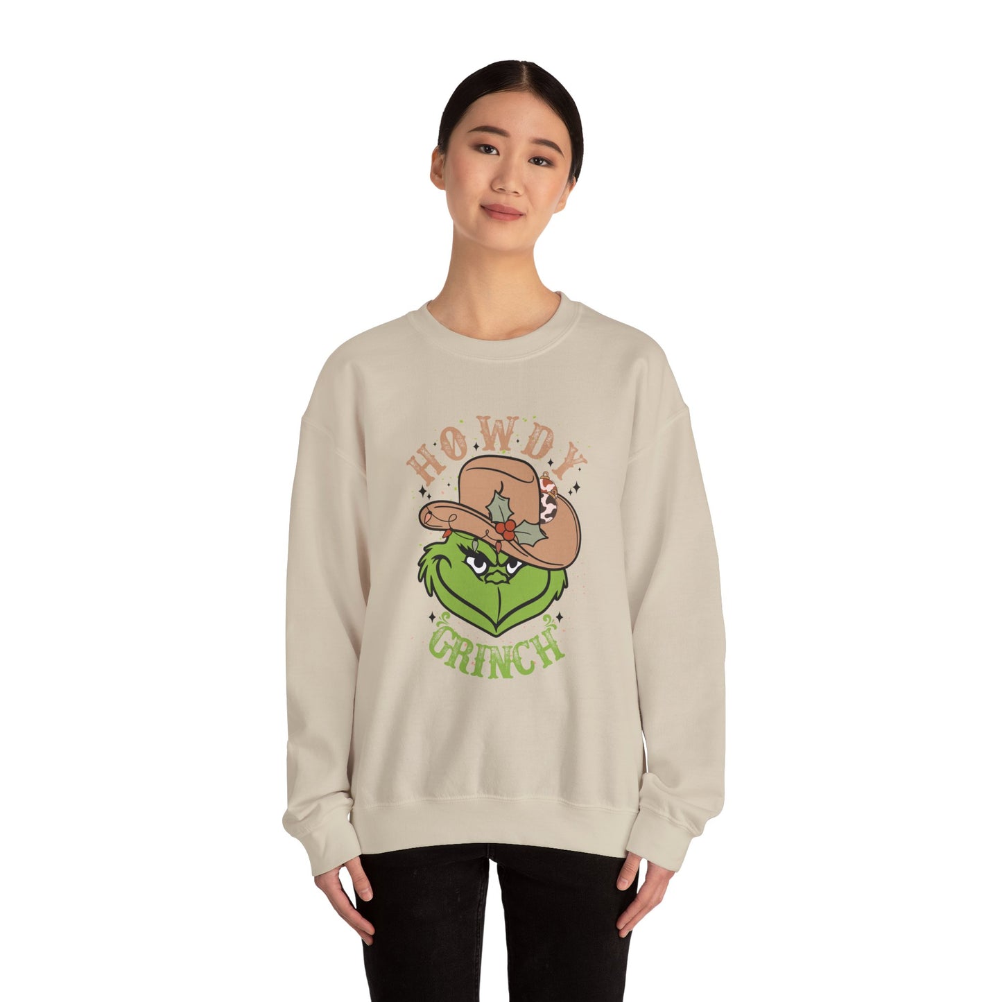 Howdy Grinch Christmas Sweatshirt