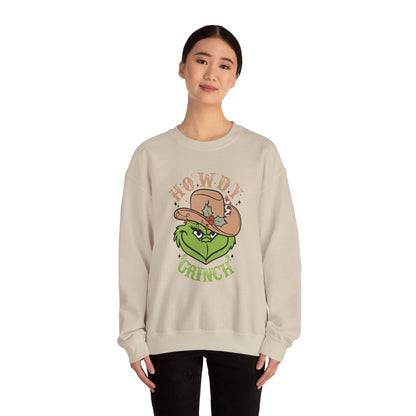 Howdy Grinch Christmas Sweatshirt