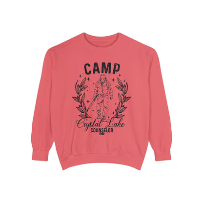 Halloween Camp Crystal Lake Comfort Colors Sweatshirt