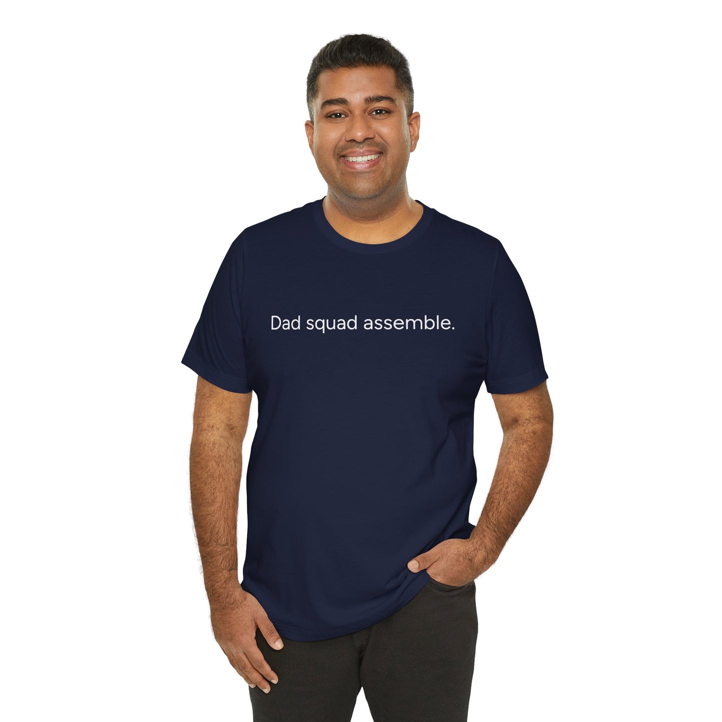 Funny Dad Squad Assemble Short Sleeve Tee