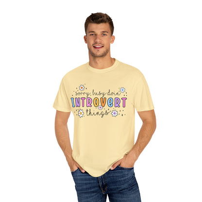 Introvert Vibes Funny Unisex T-Shirt