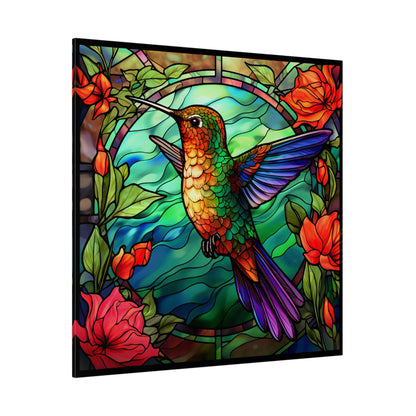 Hummingbird Wall Art Matte Canvas