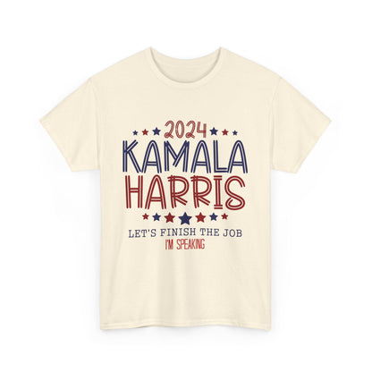 Kamala Harris Let's Finish the Job T-Shirt