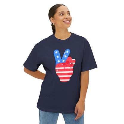 4th of July Peace Tee