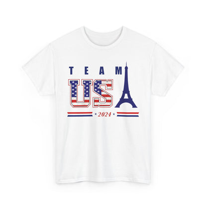 Team USA 2024 Paris Olympics Unisex Heavy Cotton Tee