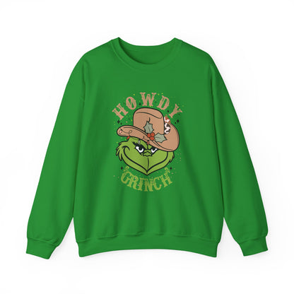Howdy Grinch Christmas Sweatshirt