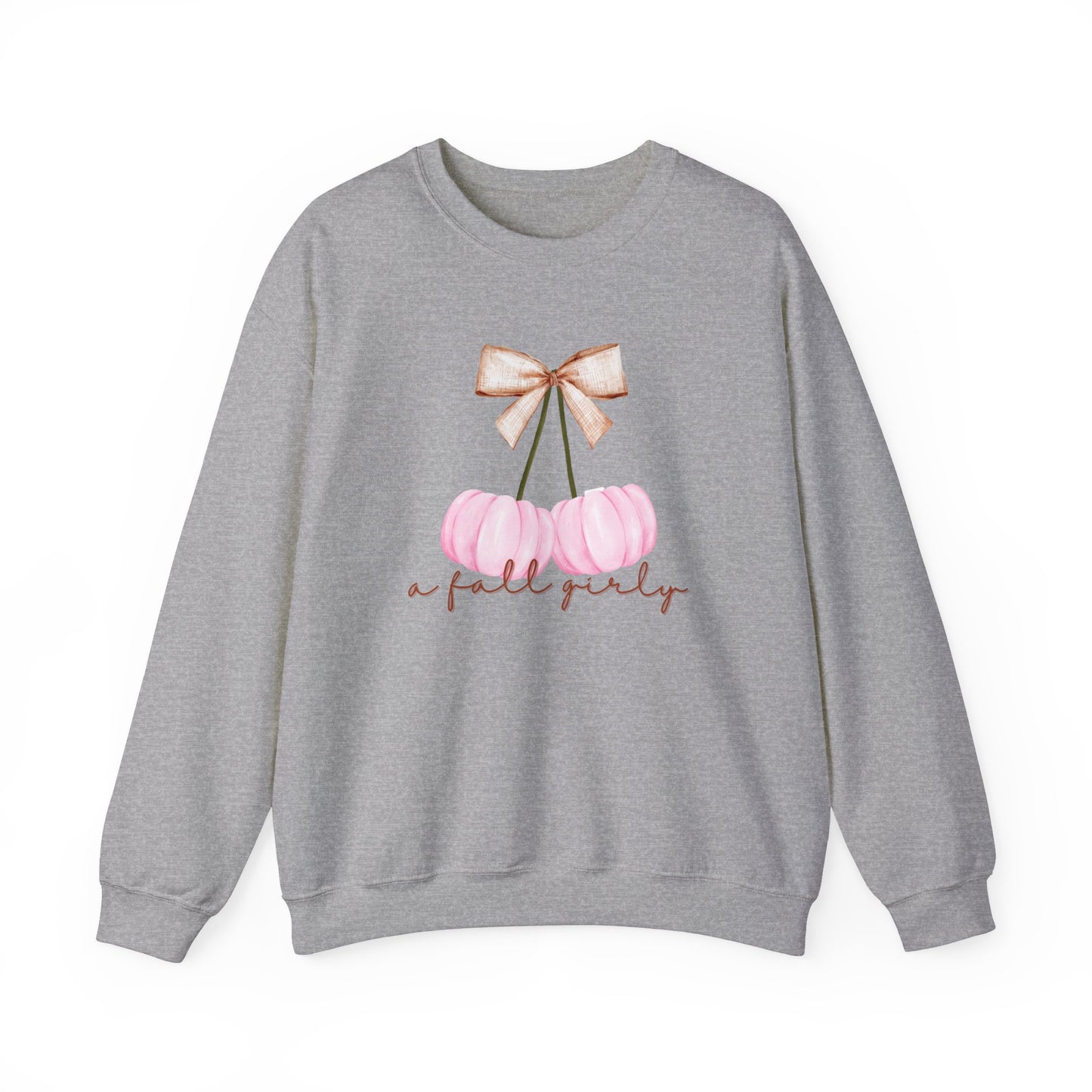 A Coquette Fall Girly Sweatshirt