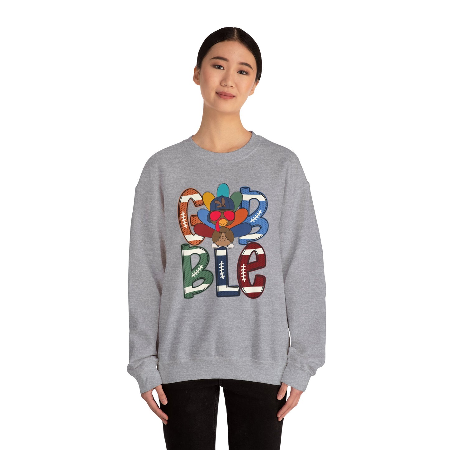 Thanksgiving Gobble Crewneck Sweatshirt