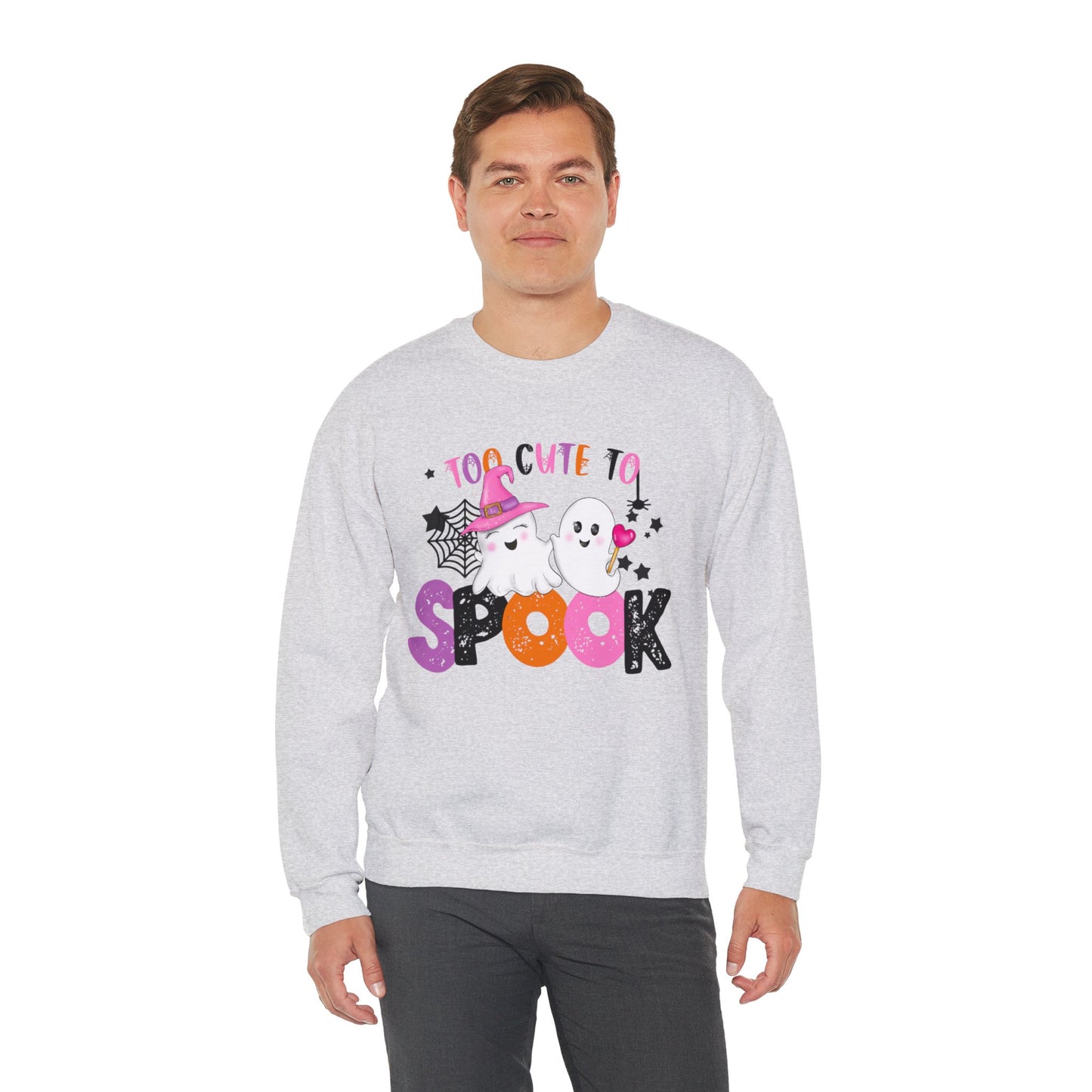 Too Cute to Spook Halloween Sweatshirt