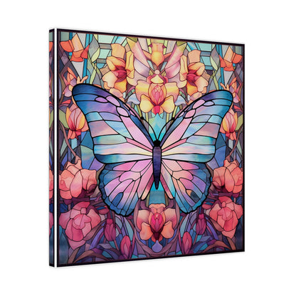 Butterfly Wall Art Matte Canvas