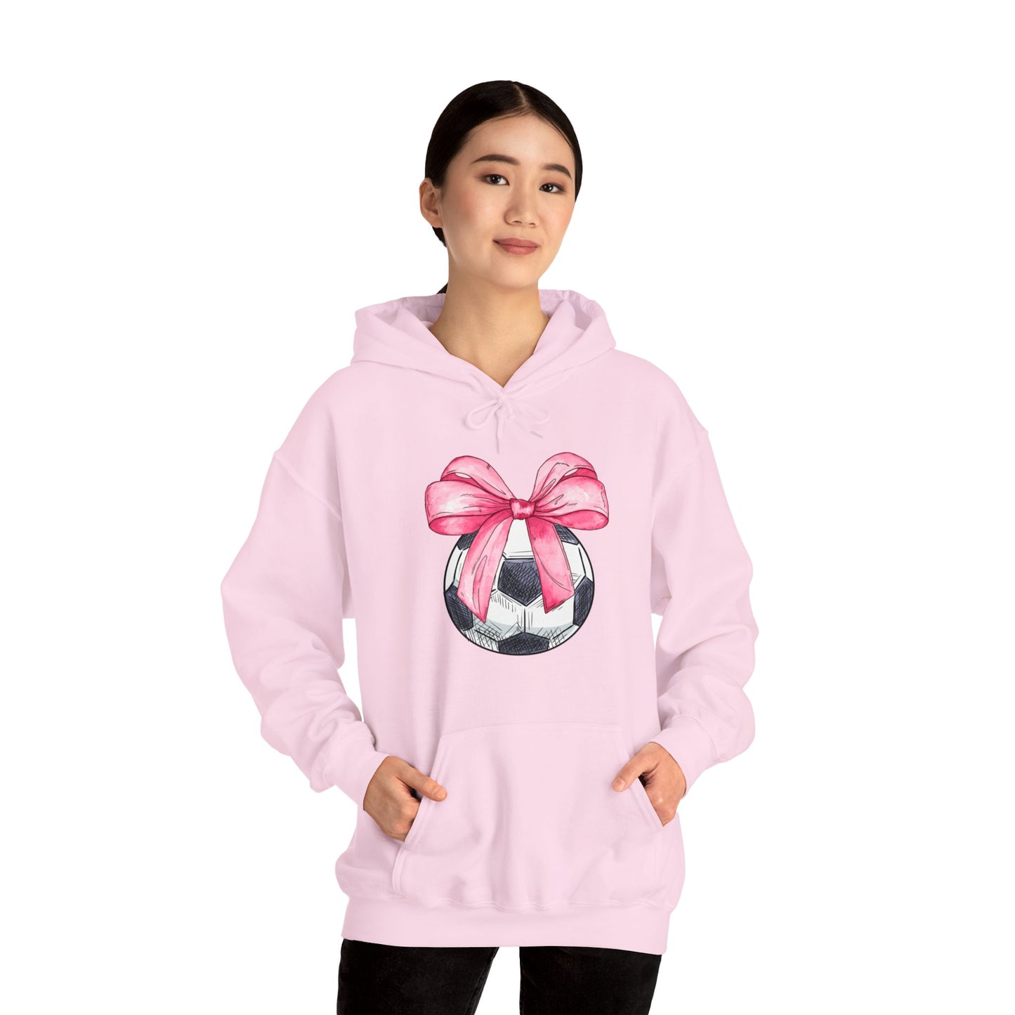 Soccer Coquette Hoodie Sweatshirt