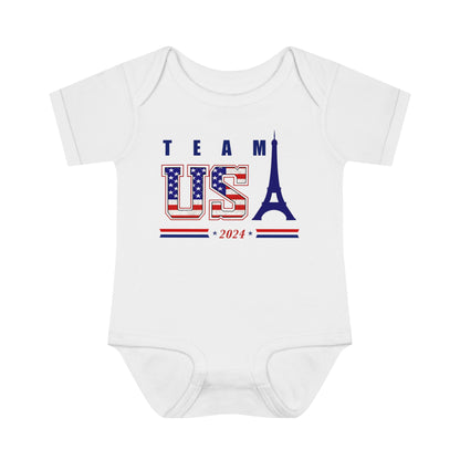 TEAM USA 2024 Paris Olympics Infant Baby Rib Bodysuit