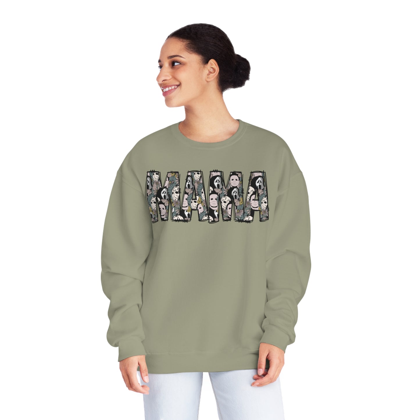 MAMA Halloween Letters Sweatshirt