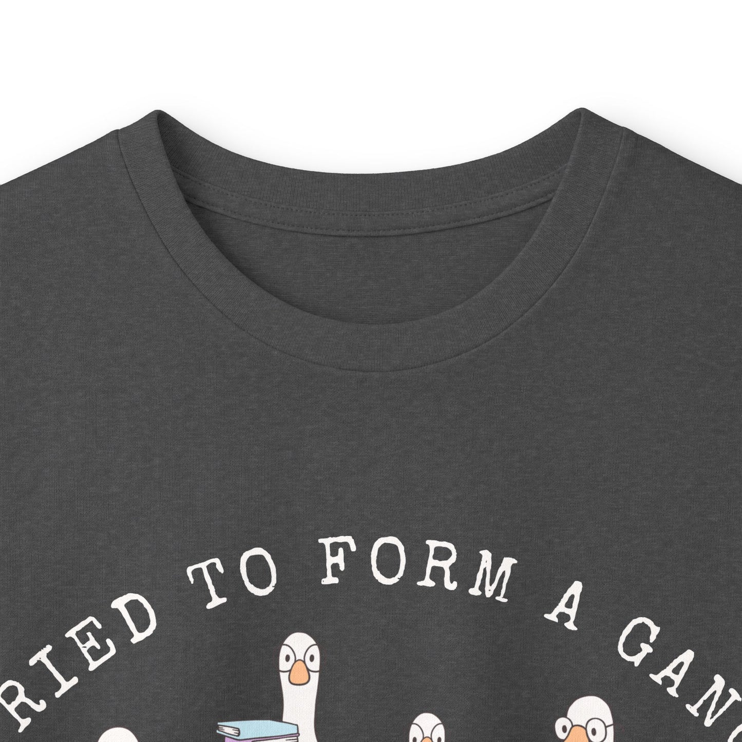 Long Sleeve Tee — "Tried to Form a Gang but It Turned Into a Book Club"