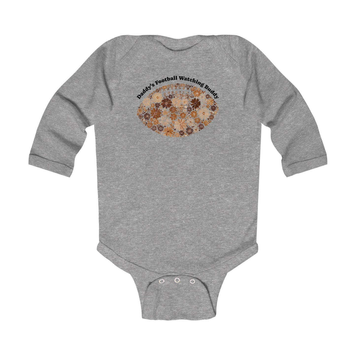 Daddy's Football Watching Buddy Infant Onesie
