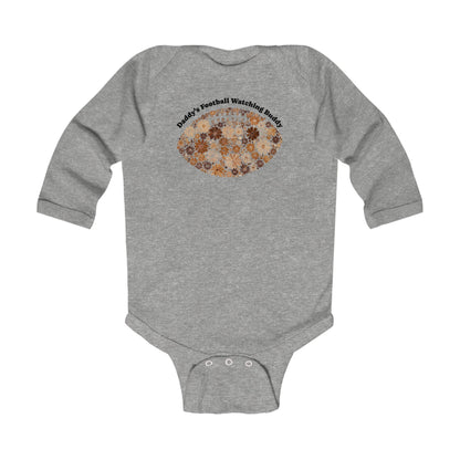 Daddy's Football Watching Buddy Infant Onesie