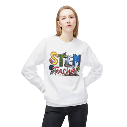 STEM Teacher Fleece Midweight Sweatshirt
