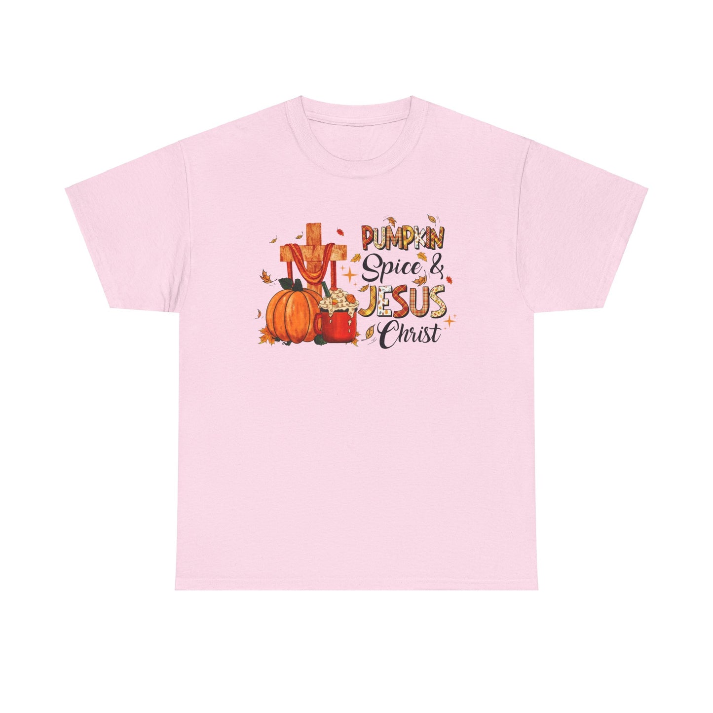 Pumpkin Spice and Jesus Christ Fall T-Shirt