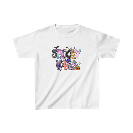 Spooky Vibes Halloween Kids Heavy Cotton™ Tee