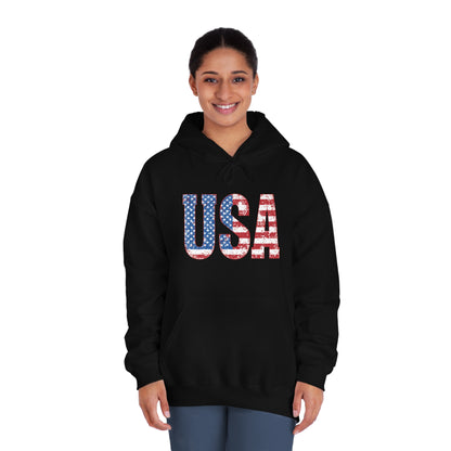 USA Unisex DryBlend® Hooded Sweatshirt