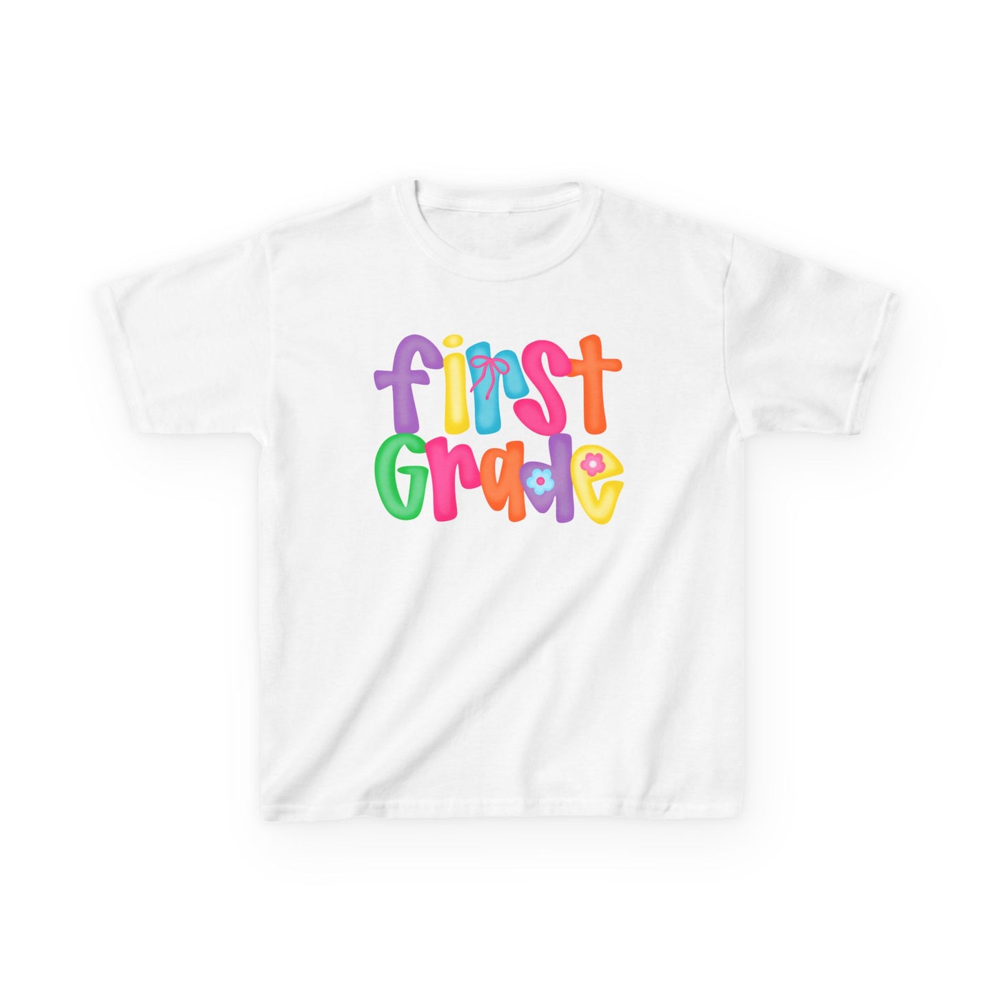 Back to School First Grade Kids Tee