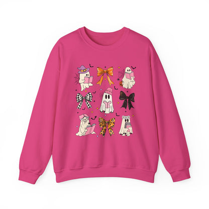 Coquette Ghosts and Books Sweatshirt