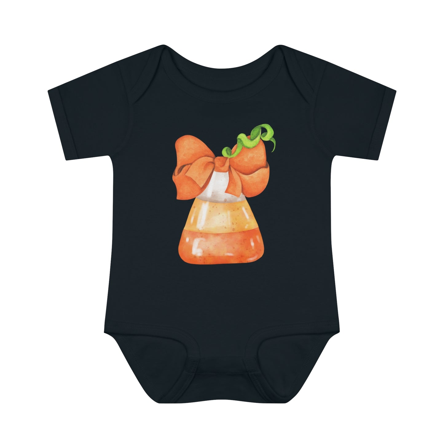 Candy Corn Coquette Halloween Onsie