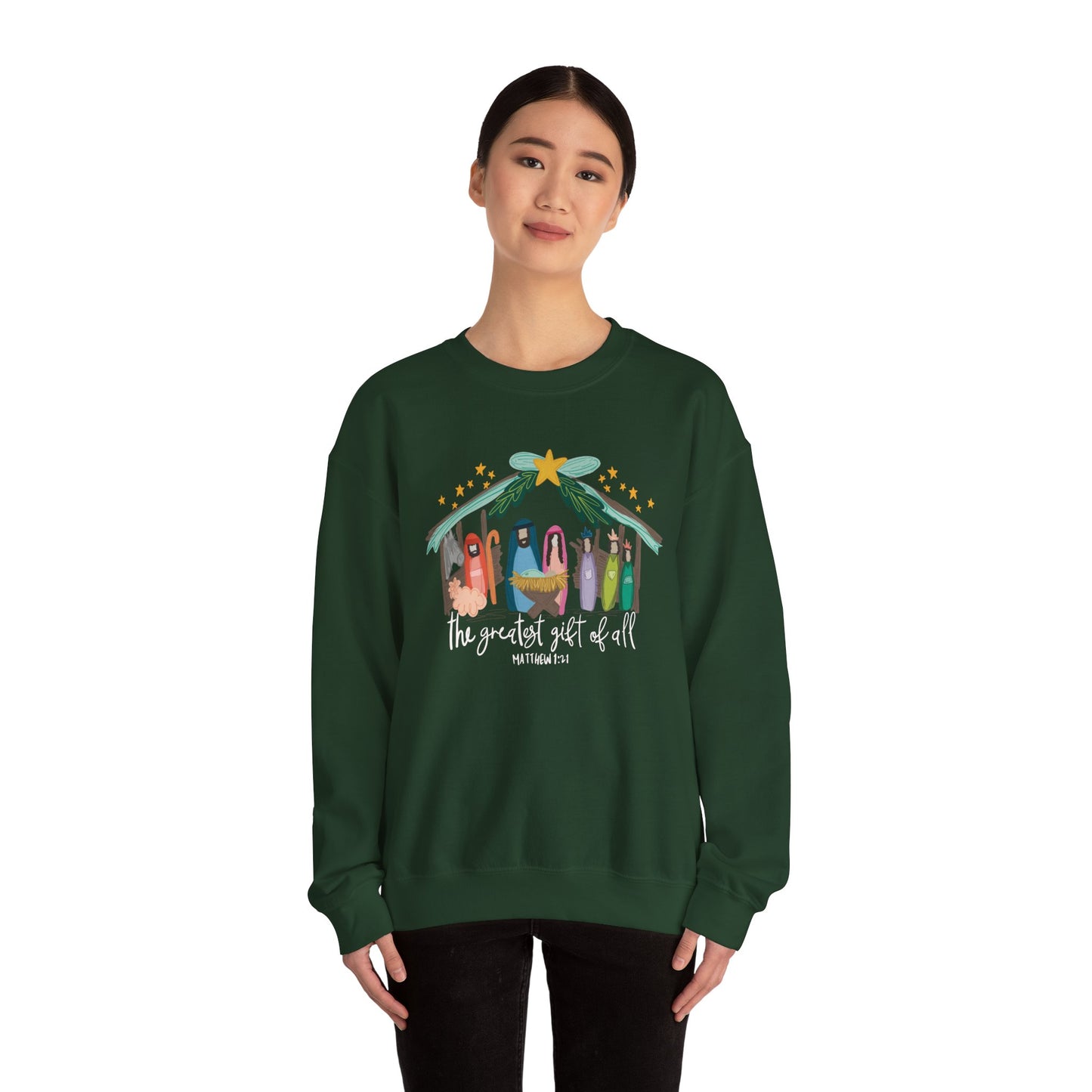 The Greatest Gift Christmas Sweatshirt