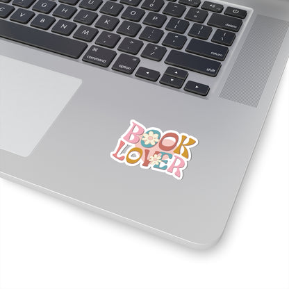 Groovy Book Lover Kiss-Cut Stickers