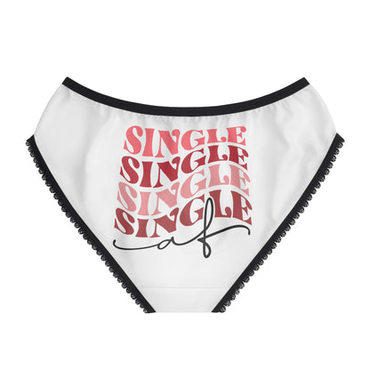 Funny Valentine's Day Single AF Panties