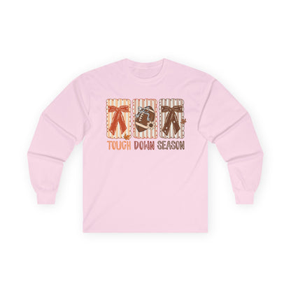 Touch Down Season Football Long Sleeve Tee