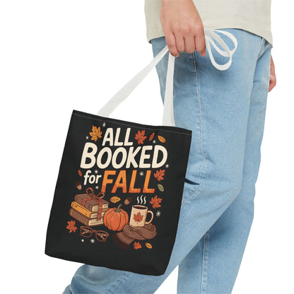 All Booked for Fall Tote Bag
