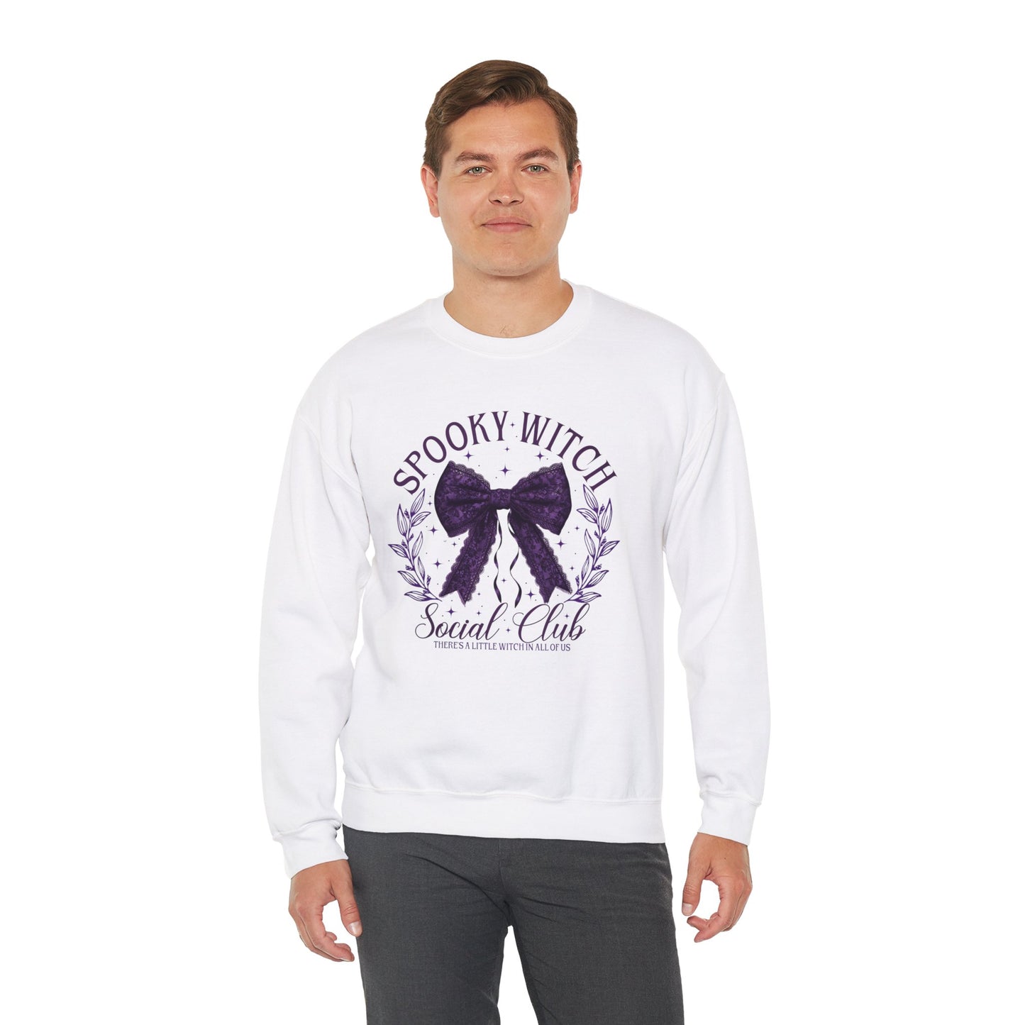 Spooky Witch Social Club Halloween Sweatshirt