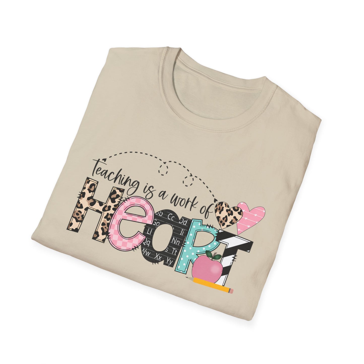 Teaching is a Work of Heart T-Shirt