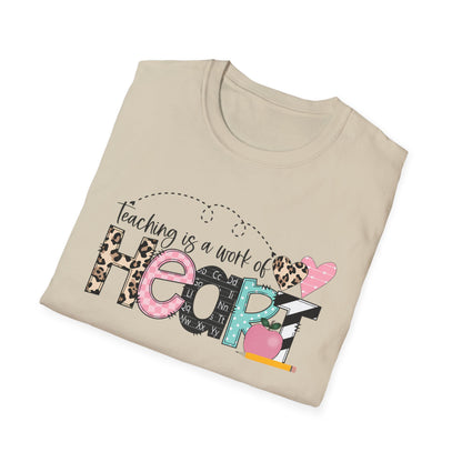 Teaching is a Work of Heart T-Shirt