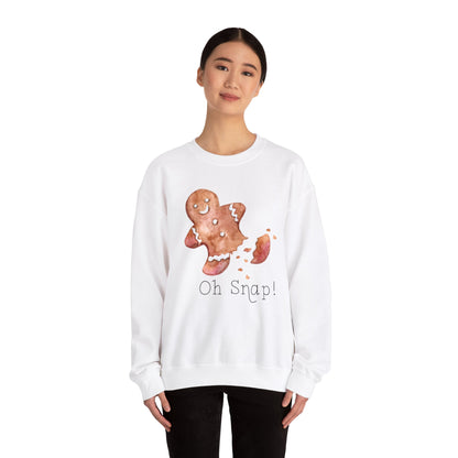 Oh Snap Gingerbread Christmas Sweatshirt