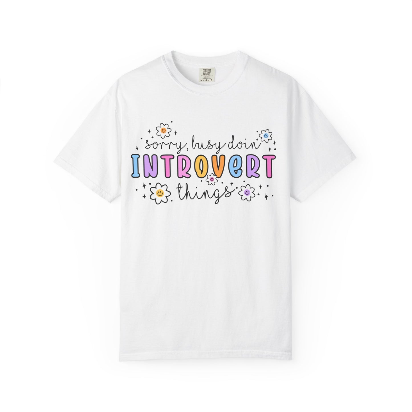 Introvert Vibes Funny Unisex T-Shirt