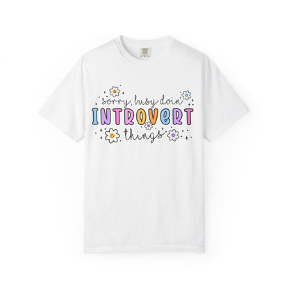 Introvert Vibes Funny Unisex T-Shirt